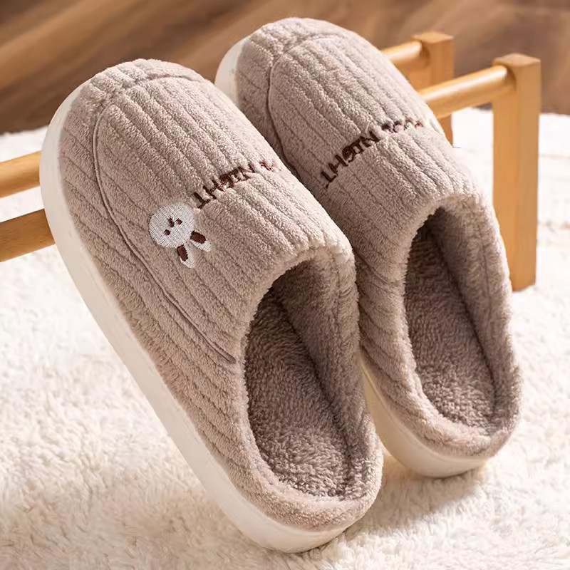 2026 nuevas zapatillas de algodón para gatos para mujeres en el hogar de dibujos animados más zapatillas de peluche calientes zapatillas de algodón para hombres