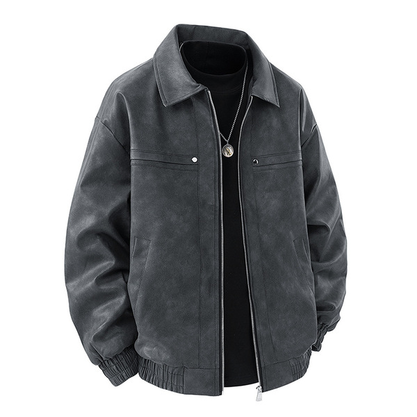 Retro solid color jacket