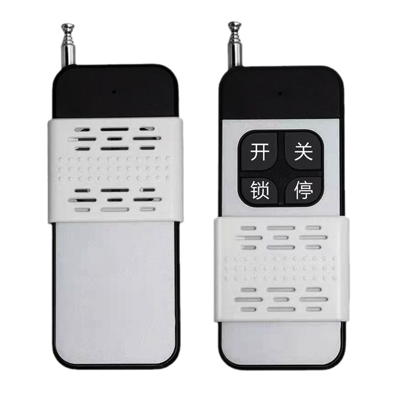 门卫室大功率拷贝遥控器 停车场道闸升降柱大功率433对拷遥控器