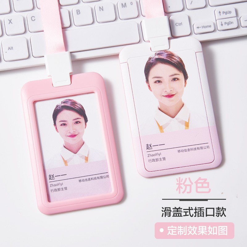 Soporte de Tarjeta rosa vertical + cordón de enchufe