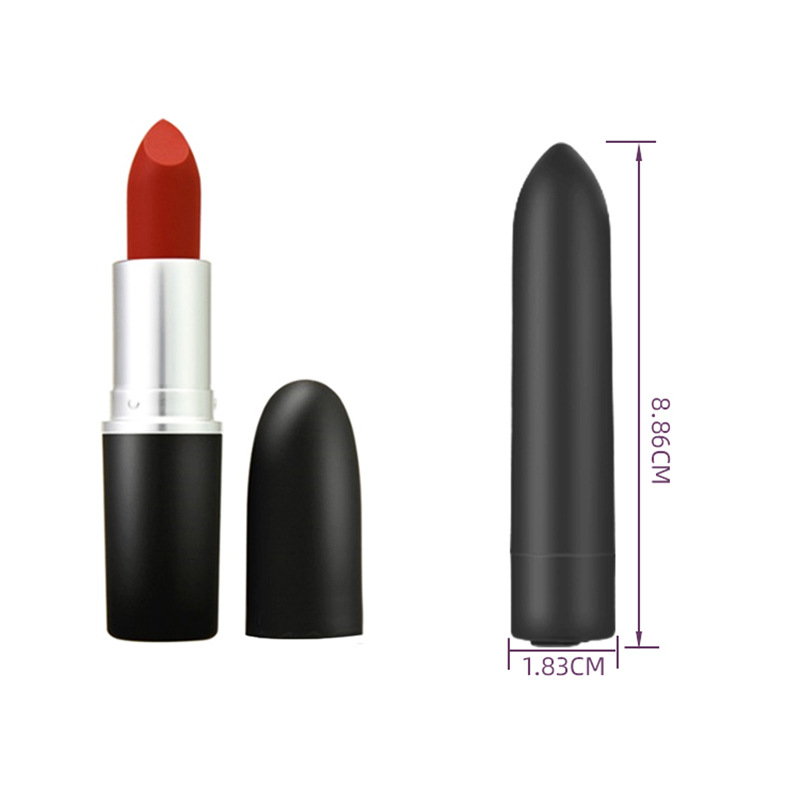 Mini vibrador recargable con punta larga y 10 frecuencias de vibración, dispositivo silencioso para masaje y masturbación femenina, diseño de huevo vibrador para el placer.
