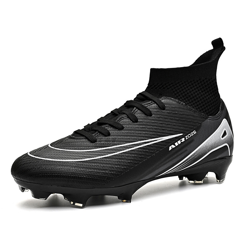 2025 nuevos zapatos transfronterizos de fútbol transpirables para hombres y mujeres zapatos de entrenamiento de césped zapatos de fútbol zapatos de fútbol fábrica de venta directa