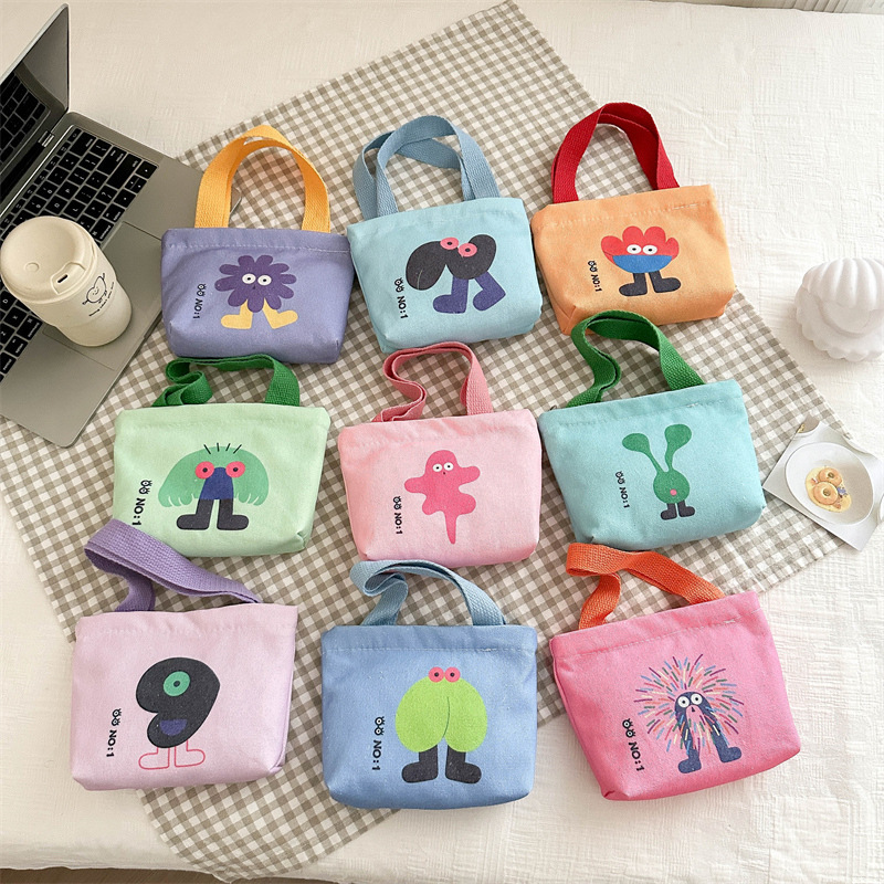 Mini Tote Bag for Walking, Small Canvas Handbag, Women's Small Bag, Mom Bag for Outings with Baby Mini Tote Bag for Walking, Small Canvas Handbag, Women's Small Bag, Mom Bag for Outings with Baby