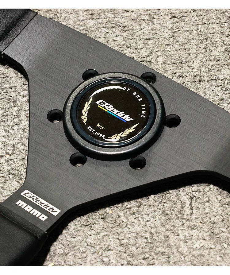 14 inch GReddy MOMO Modified Sports Racing Steering Wheel JDM