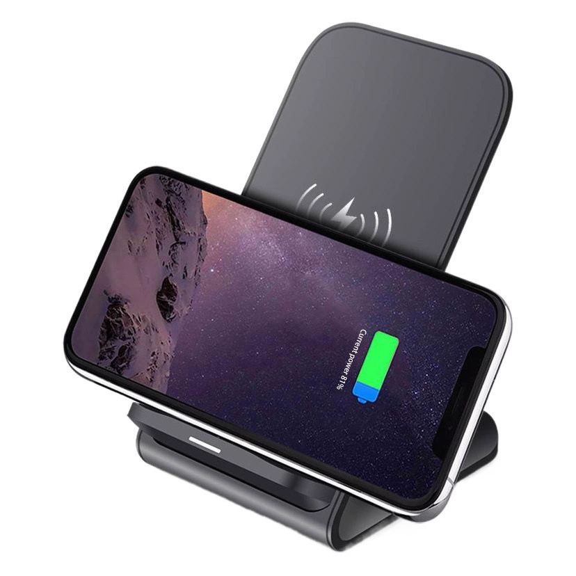 Вертикальное Беспроводное зарядное устройство FDGAO/15W, совместимое с 15W10W7.5W5W для Apple для Samsung