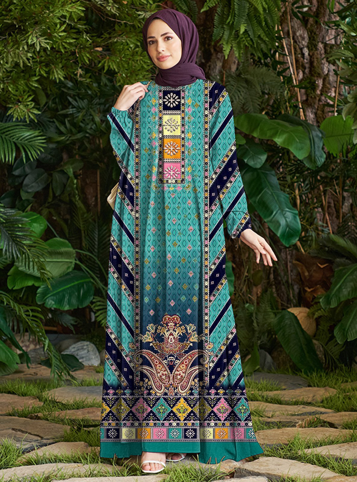 Robe imprimée automne 2025 pour femme, en polyester, idéale pour le commerce transfrontalier et les marchés européens et américains._voghion.com