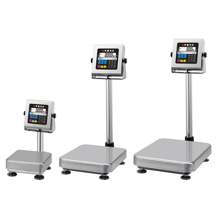 【日本AND】HW-60KCWP防尘防水数字落地台秤/工业台秤/60Kg/5g