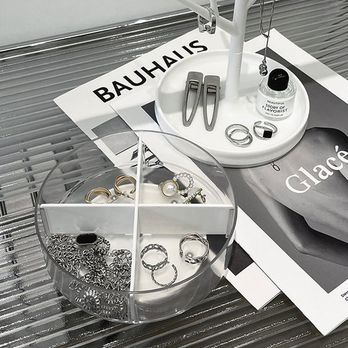 Creative jewelry rack, necklace display rack, earrings, hair accessories, earring storage box, jewelry box, home jewelry storage rack