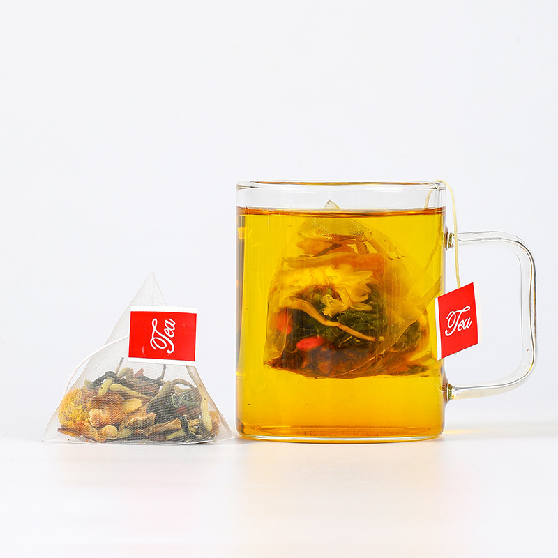 Apple Hawthorn Tea Pyramid Bags (Malus & Crataegus) — Herbal Fruit Blend with Goji & Jujube specifications