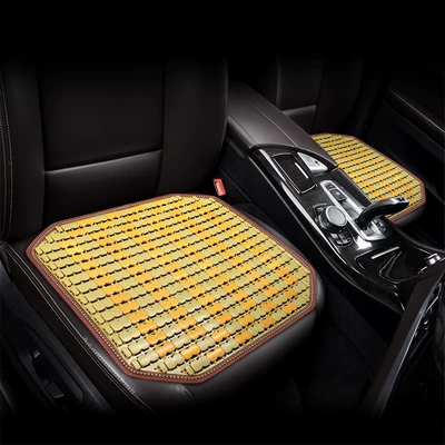 Cushion Bamboo Mat Car Mat — Seat cushion, seat cover