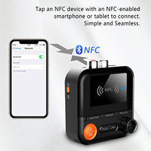 新款蓝牙5.2接收器音频NFC无线适配器老式功放音响TF卡MP3播放器