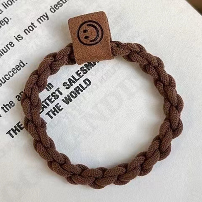 Cerchio per capelli con corda ad alta testata, fascia per capelli femminile, elastico 2024, nuovi accessori per capelli semplici in pelle alla moda audace_voghion.com