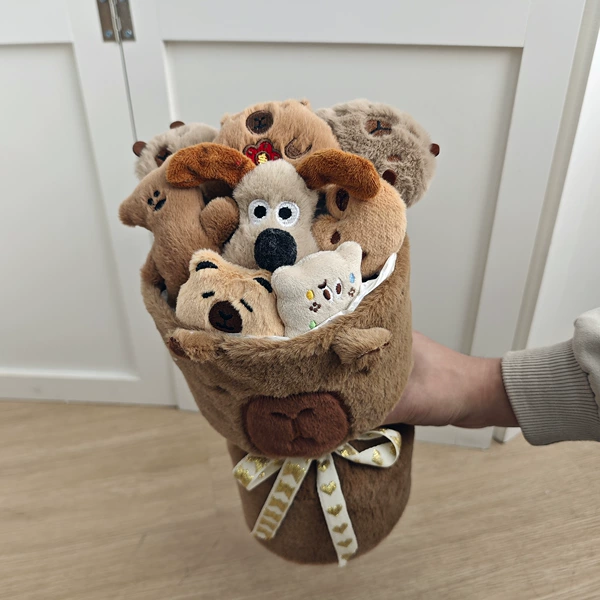 Water guinea bouquet (gift bag + lamp)