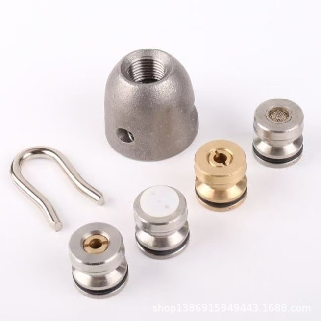 采煤机喷嘴u型卡喷头 滚筒喷头矿用喷嘴 矿地工地园艺除尘雾化