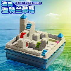 Escape from Atlantis board game Little Red Riding Hood puzzle children's parent-child educational logical thinking training series toys