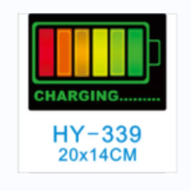 EL冷光片 发光片 节奏灯 衣服发光演唱会音乐节助威道具