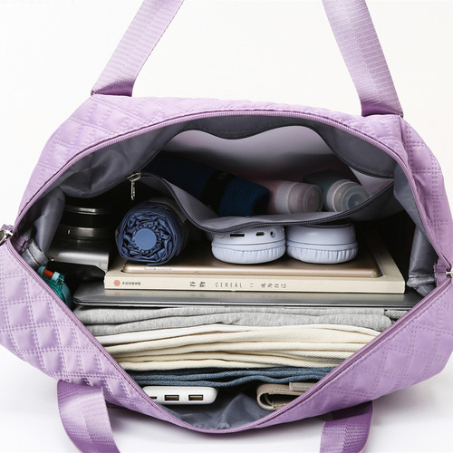 Wholesale dry and wet separation travel fitness bag yoga bag sports tote bag independent shoe position shoulder bag for maternity boarding bag