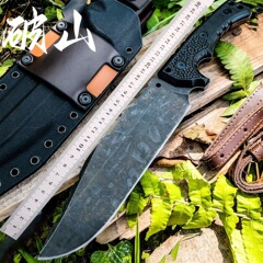跨境工具破山户外折叠刀高硬度随身便携小刀野外刀具野营求生折刀