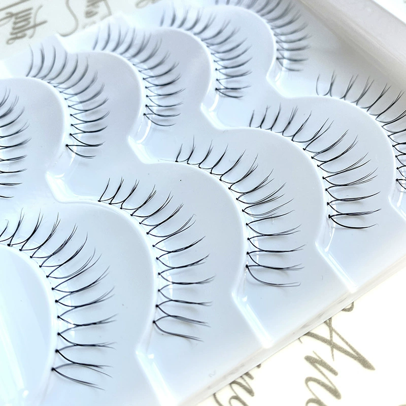 Накладные ресницы Curly U‑образные для удлинения, естественный эффект, корейский стиль