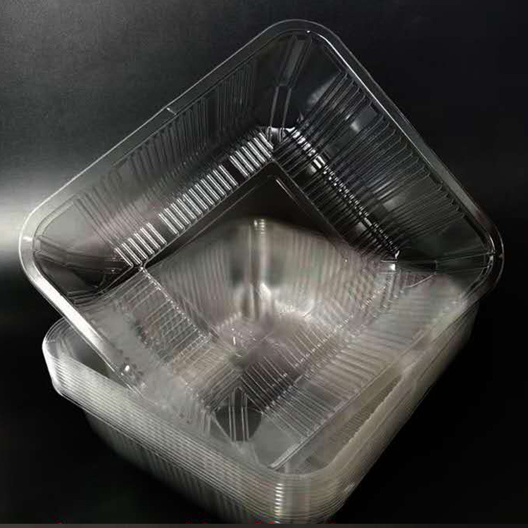 一次正方形草莓盒蔬菜盒水果盒1817拐角盒子2斤樱桃果切盒子加厚