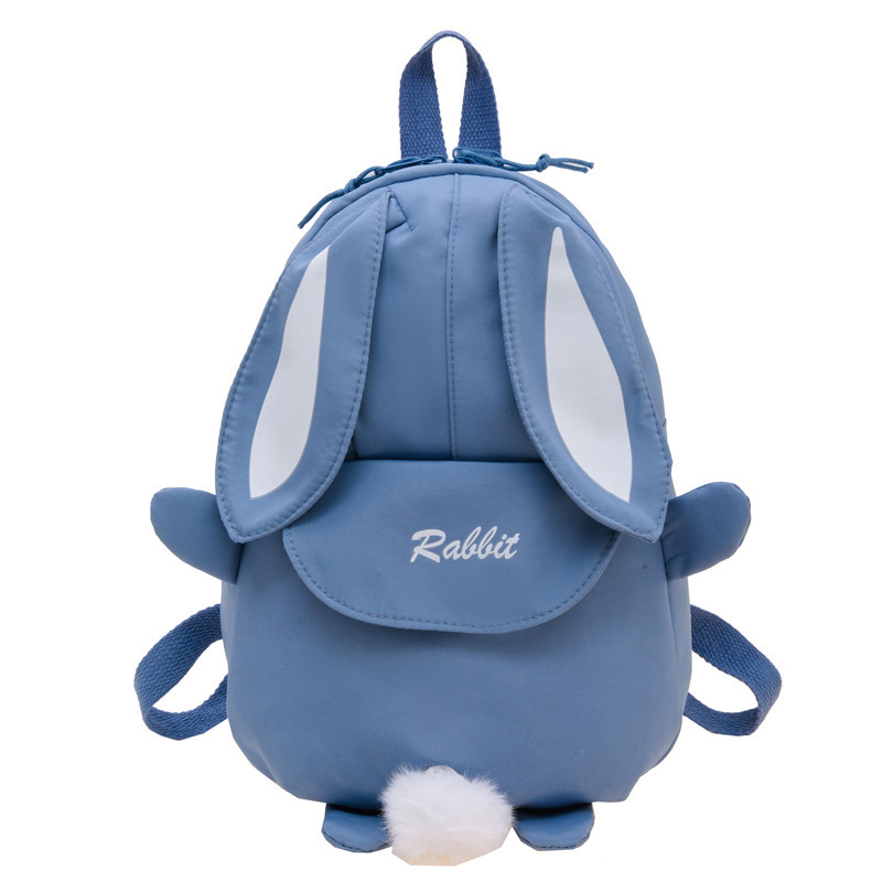 2023 nueva moda de gran capacidad mochila lindo orejas conejo dulce estudiante chica corazón dibujos animados