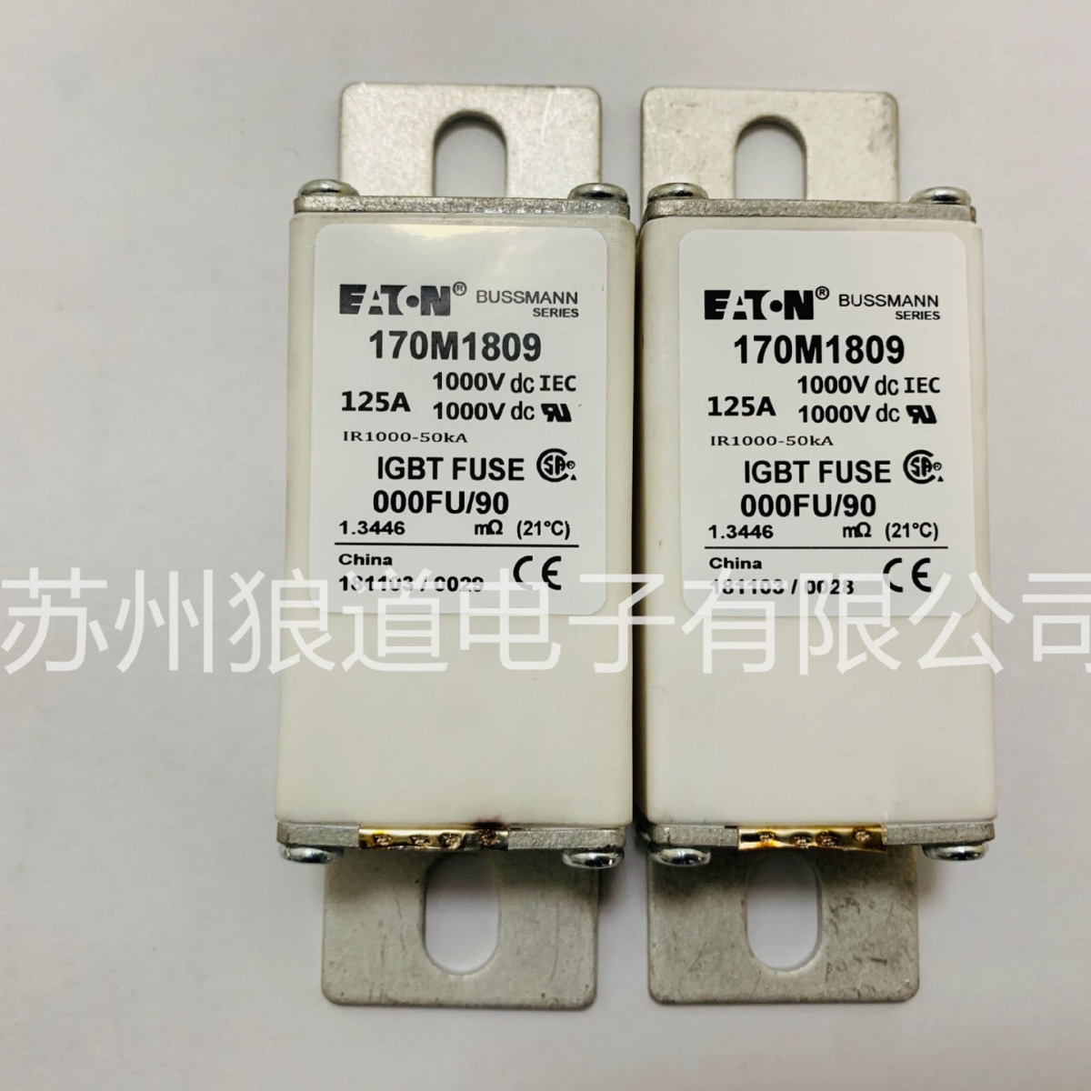 美国伊顿巴斯曼EATON Bussmann熔断器170M1807 170M1808 170M1809