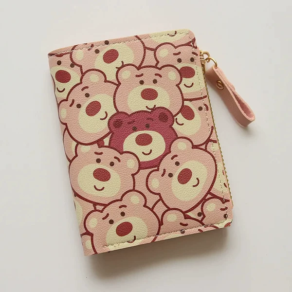 Small side pull with superimposed strawberry bear