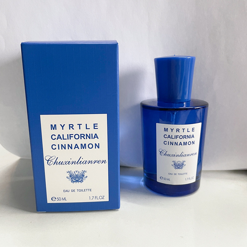 First love blue Mediterranean perfume Myrtle orange plum from guicapri Island 50ml