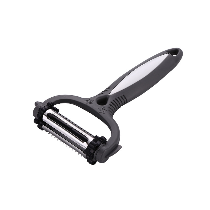 Mango de plástico raspador raspador raspador raspador cuchillo raspador cuchillo raspador de melón U-shaped gadget de cocina doméstica