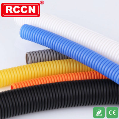 pp Corrugated plastic pipe Flame retardant Wear line insulation hose BG Type Black PP corrugated pipe