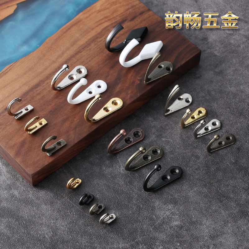 Gancho de ropa transfronteriza solo gancho aleación ropa antigua gancho ropa gancho aleación solo gancho Extra pequeño mini GANCHO 2 hoyos gancho