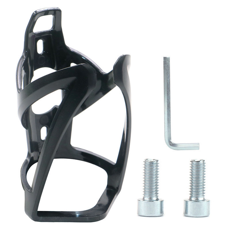 Black bottle holder, wrench