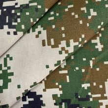 平纹迷彩面料军训服训练服迷彩布户外训练服面料