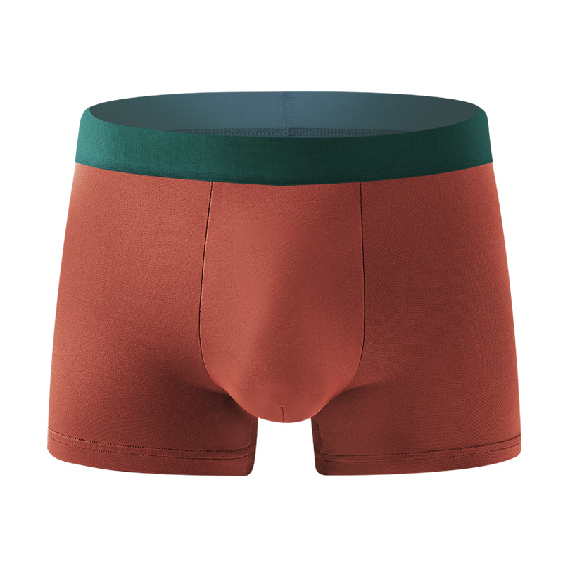 Comercio exterior transfronterizo hombre calzoncillos de invierno transpirables cómodos pantalones cortos de cuatro esquinas de color sólido pantalones grandes