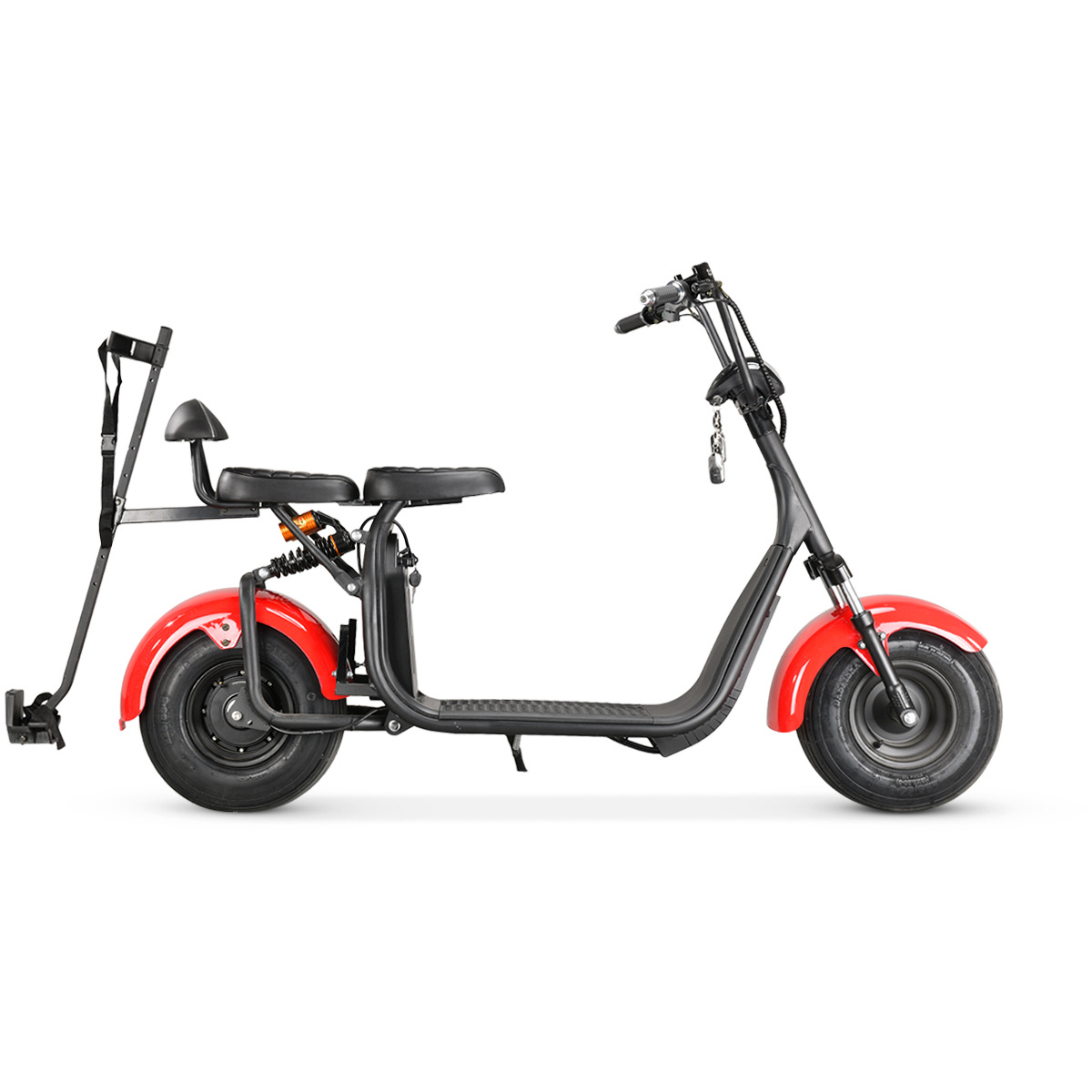 X7 Golf Model Detachable 60V/12A Dual Battery Adult Scooter Harley Electric Vehicle Two-Wheeled Motorcycle