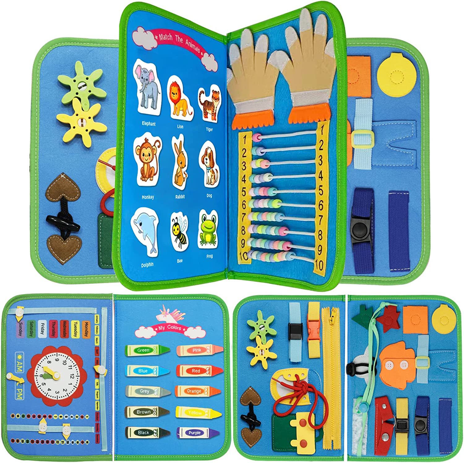 Estilo de cuenta 3 azul cielo; 45x28