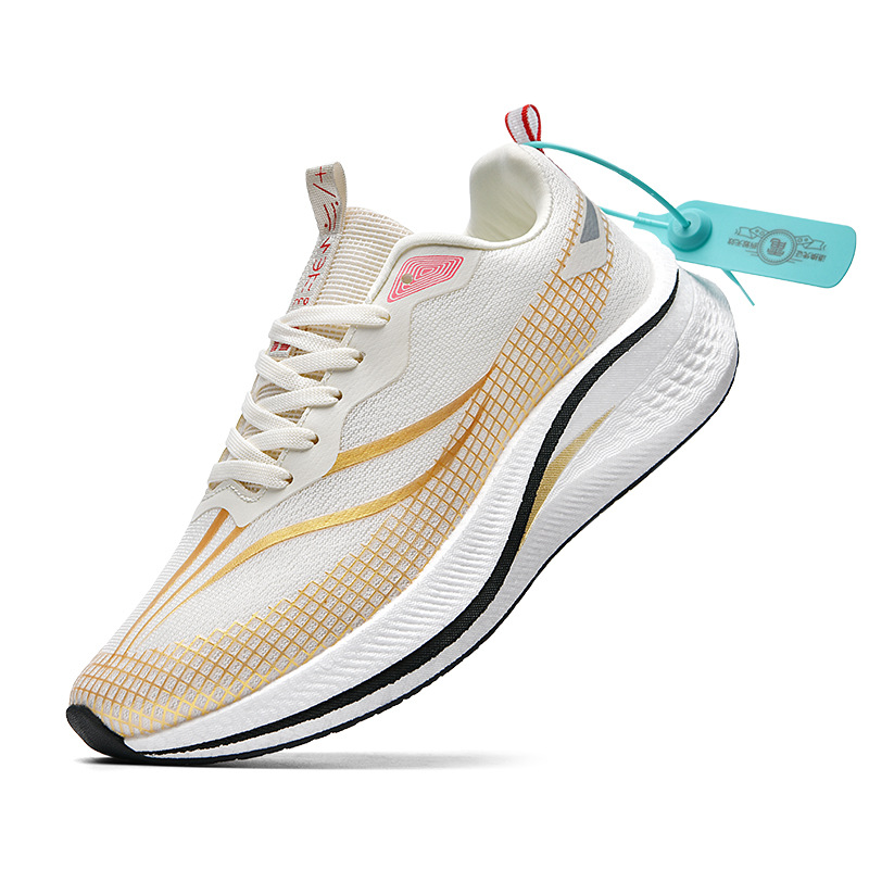 8806 zapatos para correr hombres y mujeres superficie de malla baja transpirable amortiguador ligero primavera y verano zapatos deportivos de tablero de carbono zapatillas de red para correr