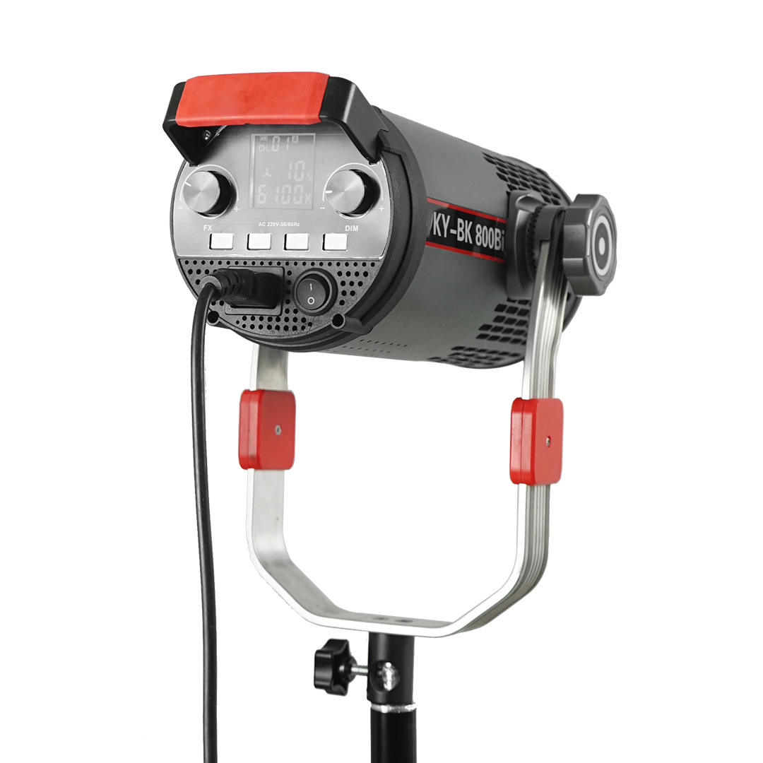 KY-BK800Bi lámpara de fotografía de alta potencia interior ancla transmisión en vivo COB lámpara de complemento de luz estudio de luz solar súper brillante