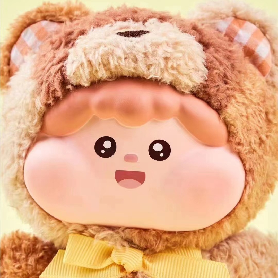 푹신한 미트볼 마시멜로  비닐 봉제 펜던트 블라인드 박스 귀여운 인형 소녀 선물