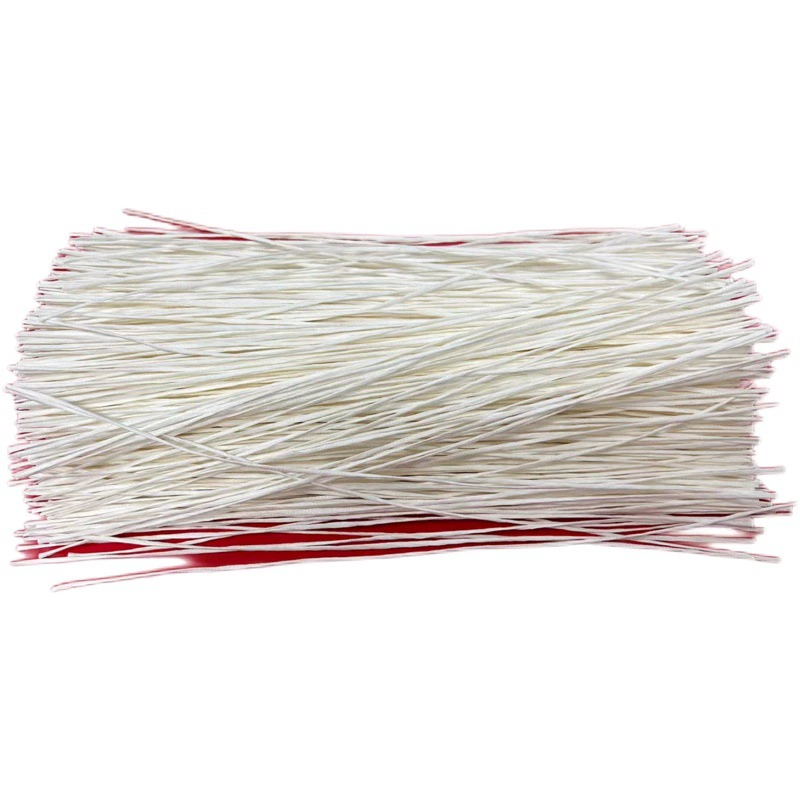 FSC Разлагаемый 1-2MM белый крафт-бумажный резак шнур шнур шнур бумажный шнур игрушка фиксированная шнур питания