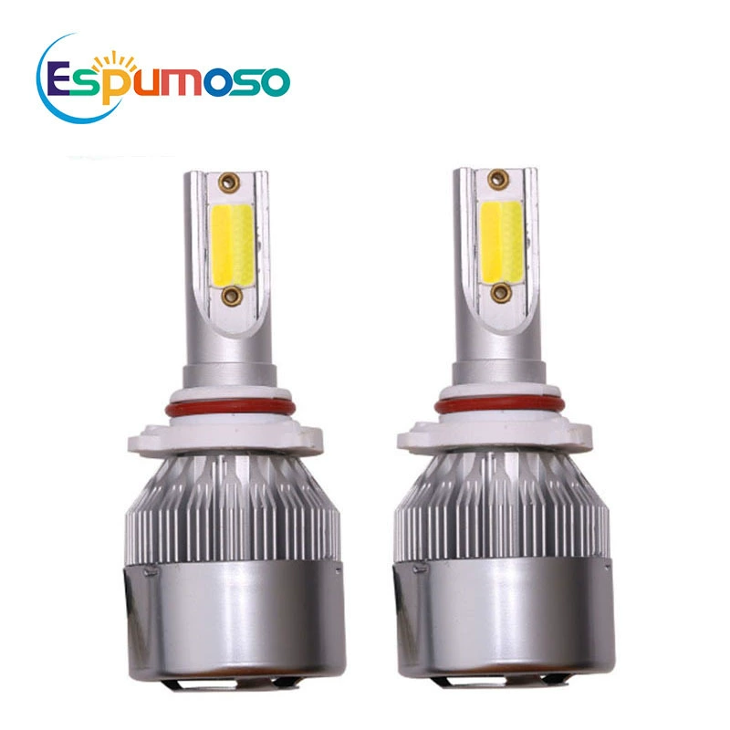 Jiaxingsheng специально для двухцветных автомобилей C6 белый желтый двойной свет светодиодные автомобильные фары H4H13 фары фары через границу