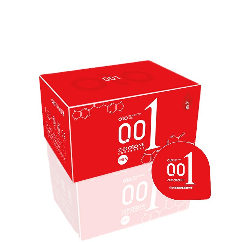 OLO 001 히알루론산 콘돔 여신 스타일 10개입