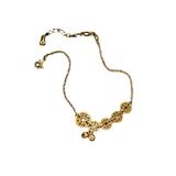 Сексуальный браслет на ногу из нержавеющей стали, брендовый колокольчик, медные монеты, в корейском стиле, простой и элегантный дизайн, золото 750 пробы, популярно в интернете