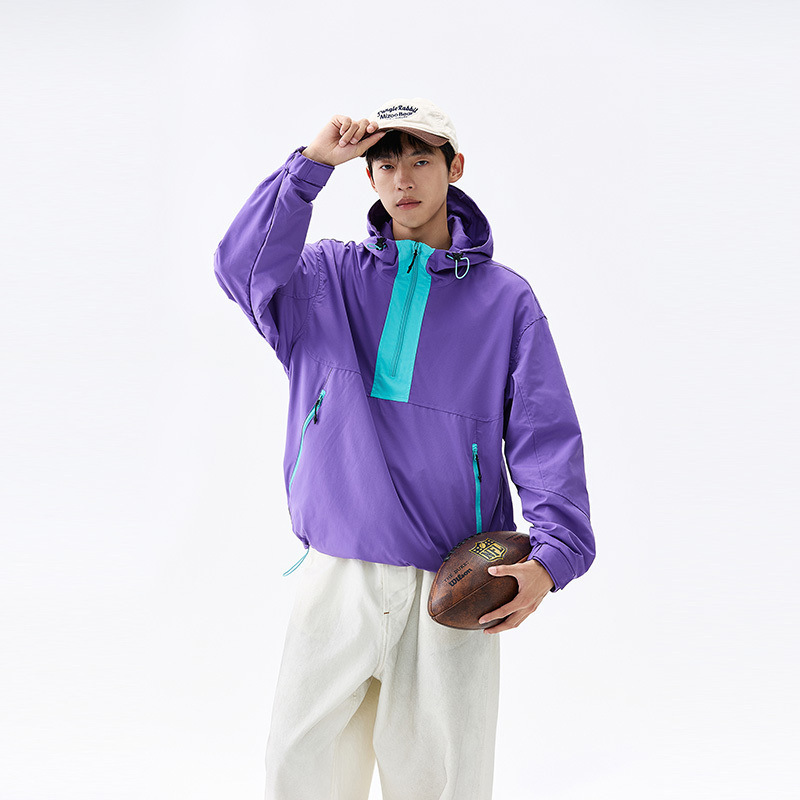 Cross-Border Wholesale 2025 Autumn New Jacket Men's Sports Outdoor Soft Shell Pullover Jacket Jacket Men's Jacket