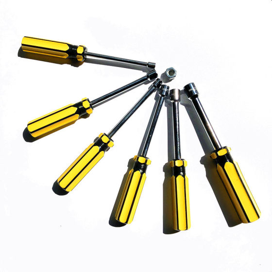 Factory wholesale socket screwdriver hex screwdriver metric socket wrench inch socket screwdriver
