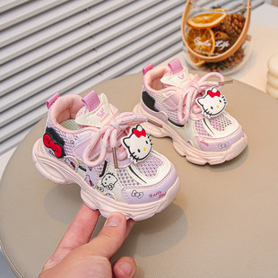 2025�����¿�HelloKitty�����W��Ь��ͯ͸��ܛ�׷����\��Ь��Ůͯ