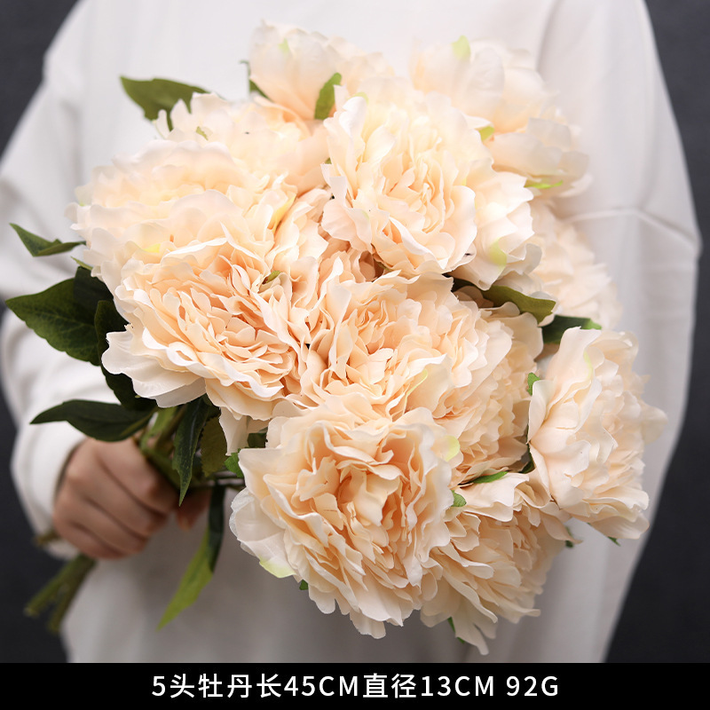 香槟色仿真花婚礼婚庆场地场景布置道具结婚装饰花艺花材假花批发|undefined