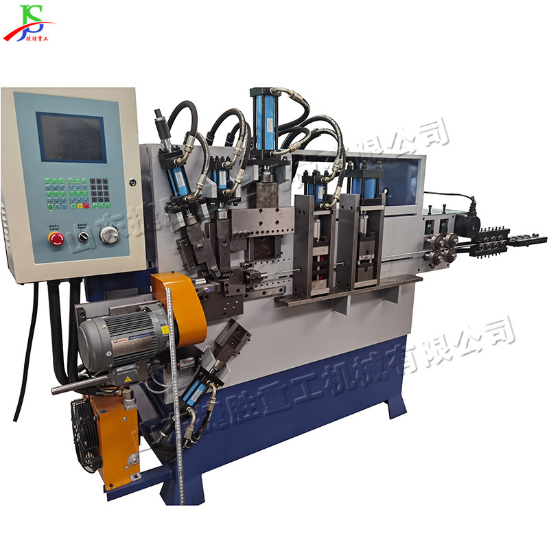 CNC rodillo cepillo soporte máquina escritorio 3D alambre soporte dobladora cepillo hidráulico soporte que forma el equipo