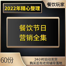 推广策划餐厅活动饭店开业活动促销营销拓客方案营销活动餐饮行业