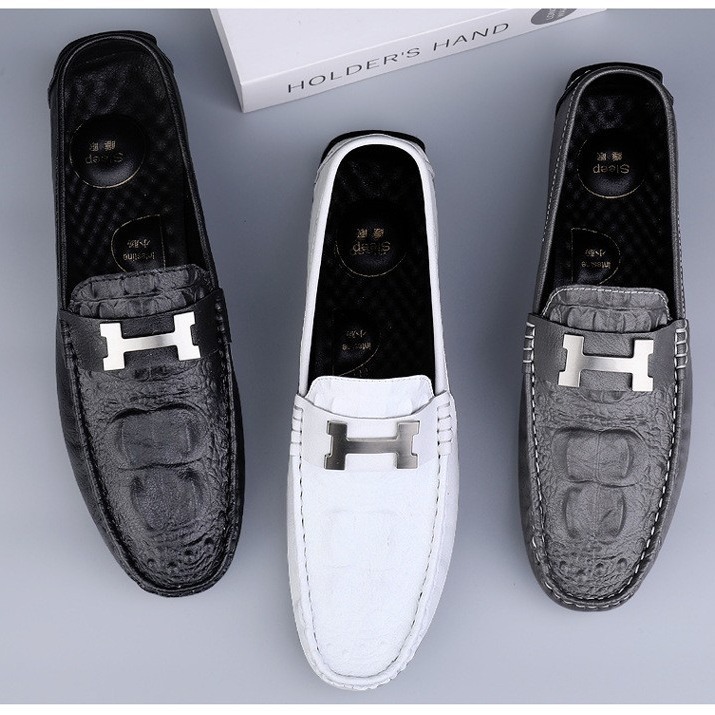 Zapatos de cuero para hombres, zapatos de negocios británicos, nuevos zapatos de negocios transpirables, zapatos casuales suaves, zapatos para hombres.